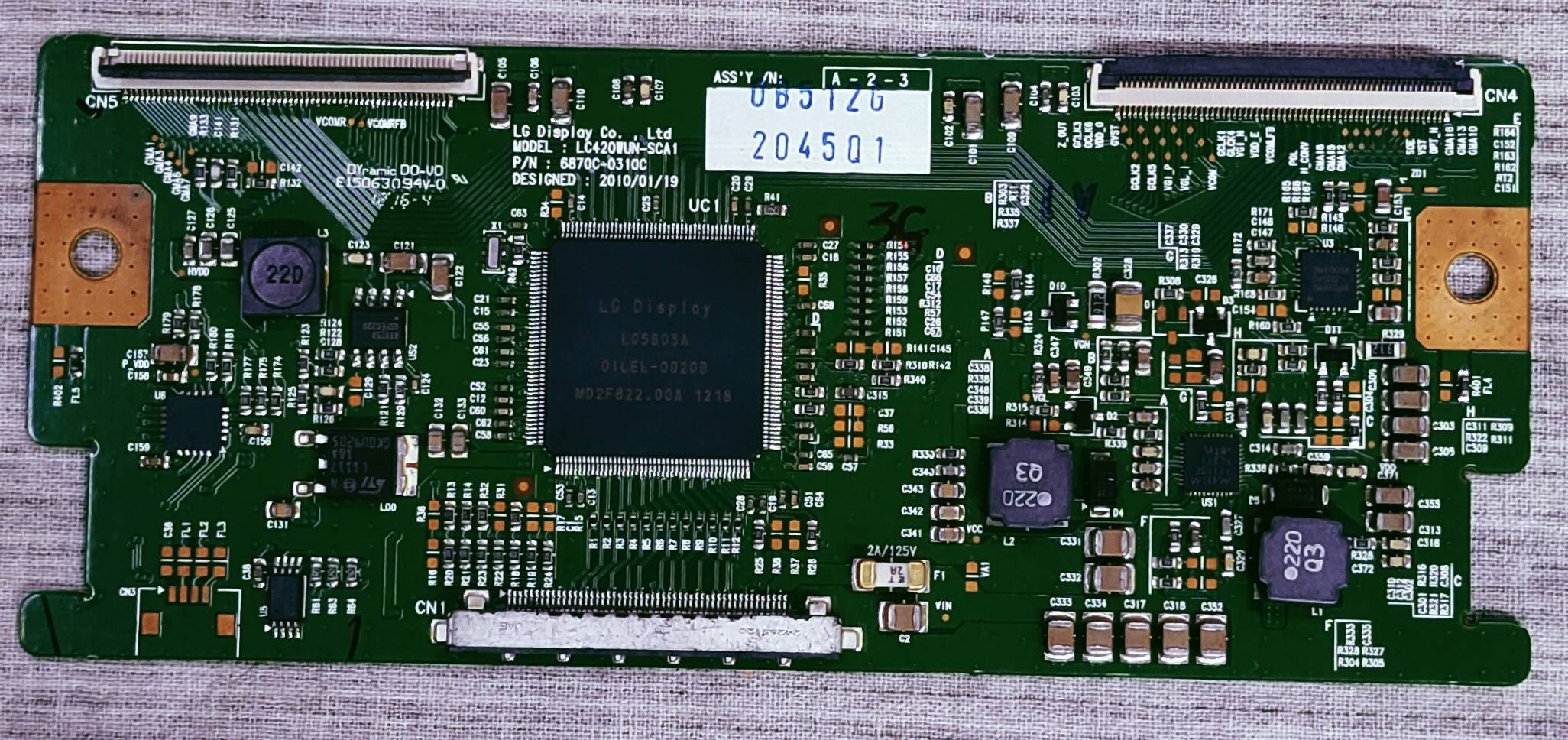  LG LC420WUN-SCA1 LED TV FHD TCON PART NO.6870C-0310C image 6