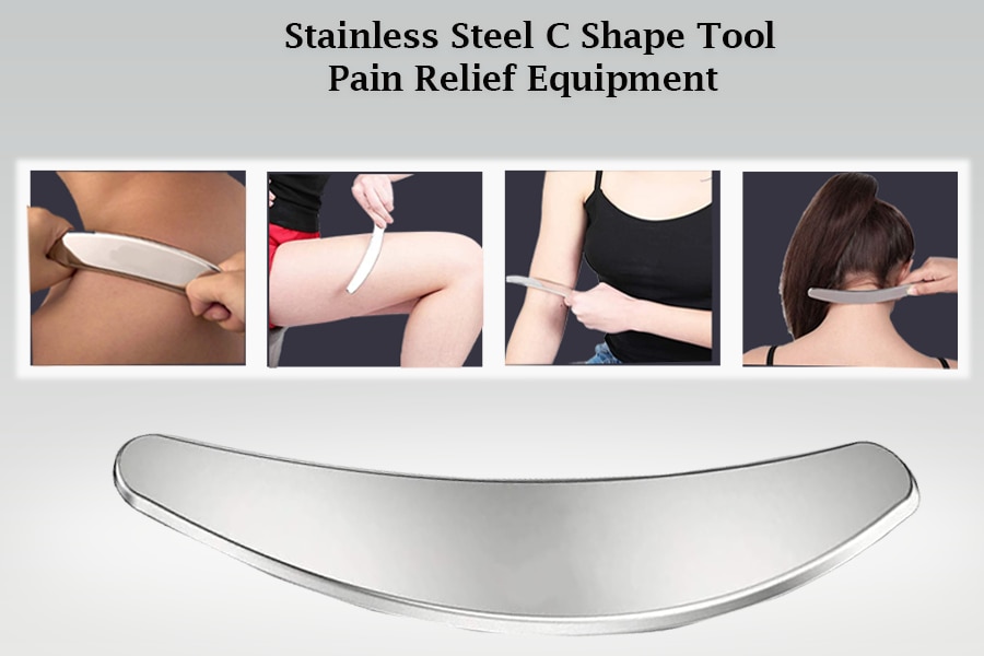 Stainless Steel (C Shape Tool)Used For Physiotherapy image 2