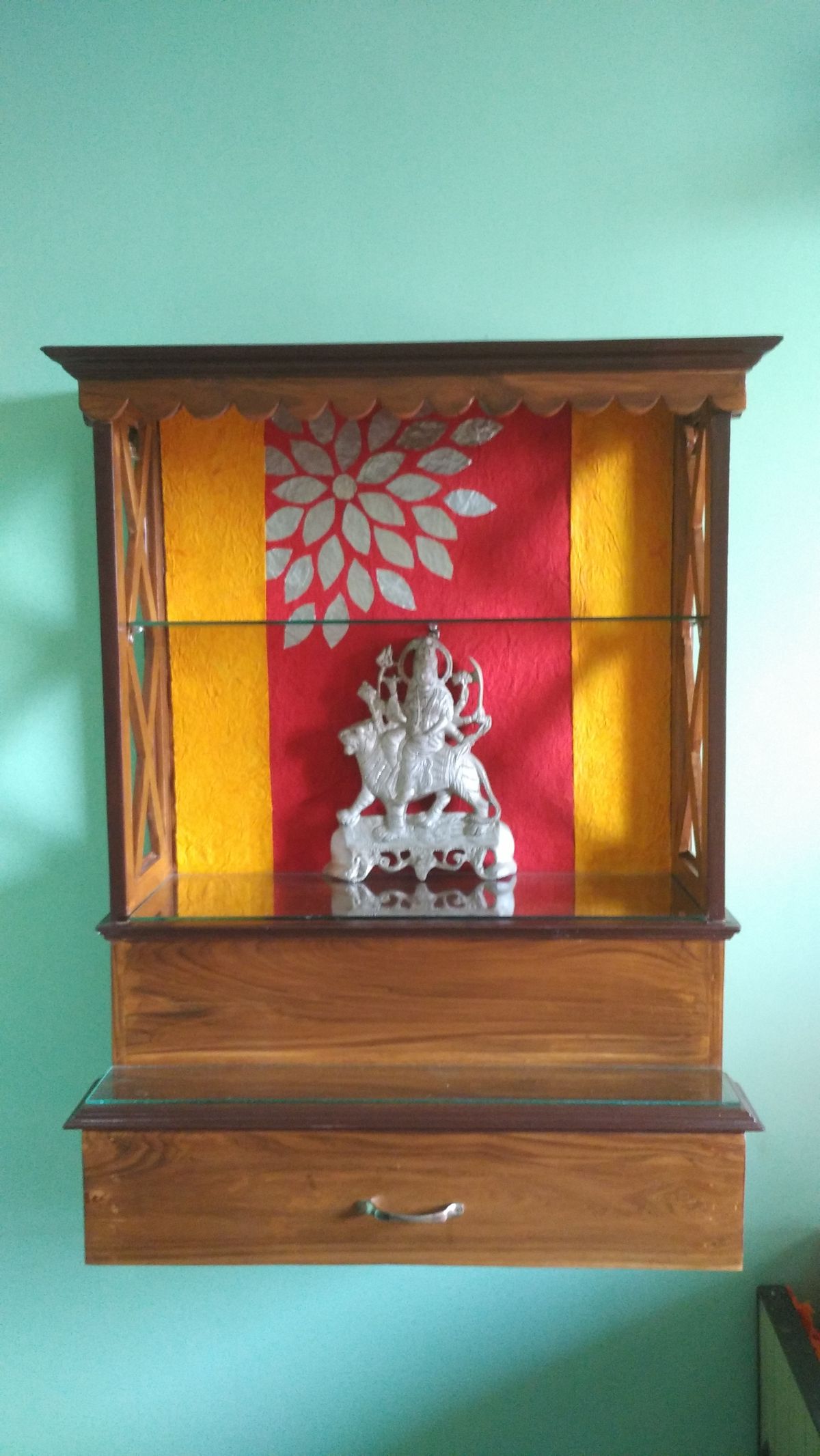 Compact Pooja Room Interiors Chennai image 2