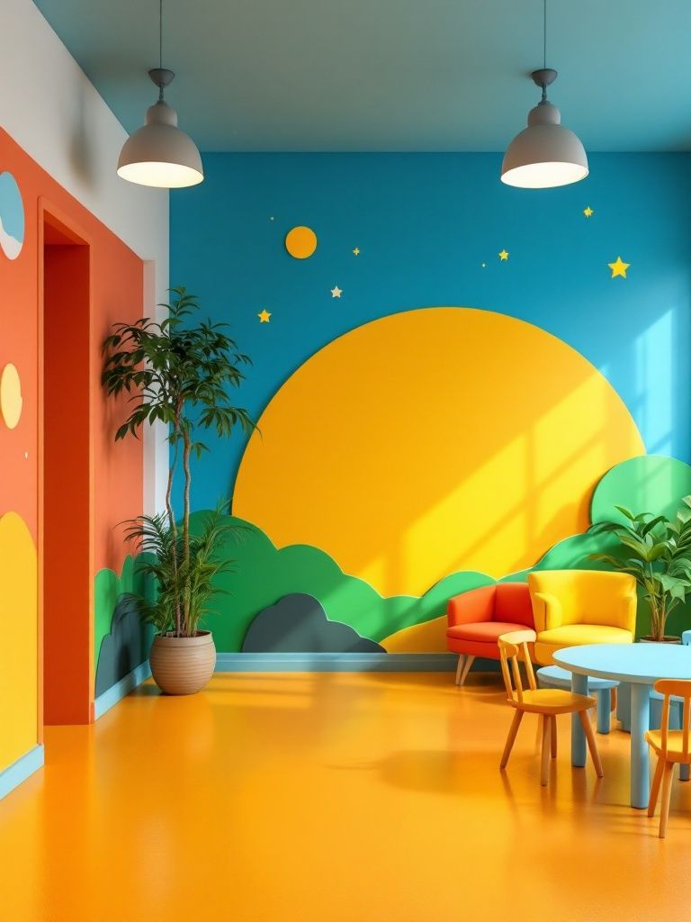 Bright and Fun Playschool Interiors to Inspire Learning image 5