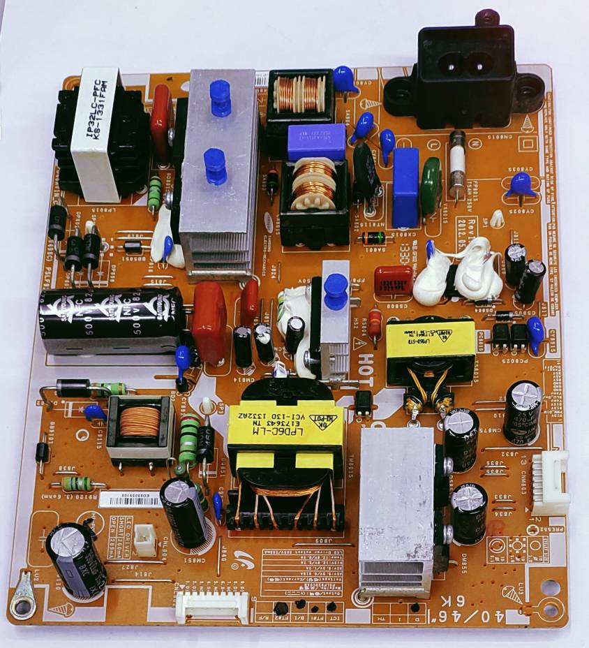 SAMSUNG POWER SUPPLY BOARD
MODEL NUMBER
UA40EH500RXZN /
UA39EH5003RLXL image 5