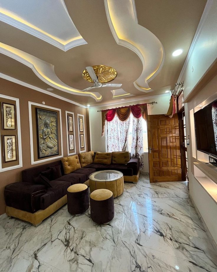 Luxury Gypsum Ceiling Installation image 2