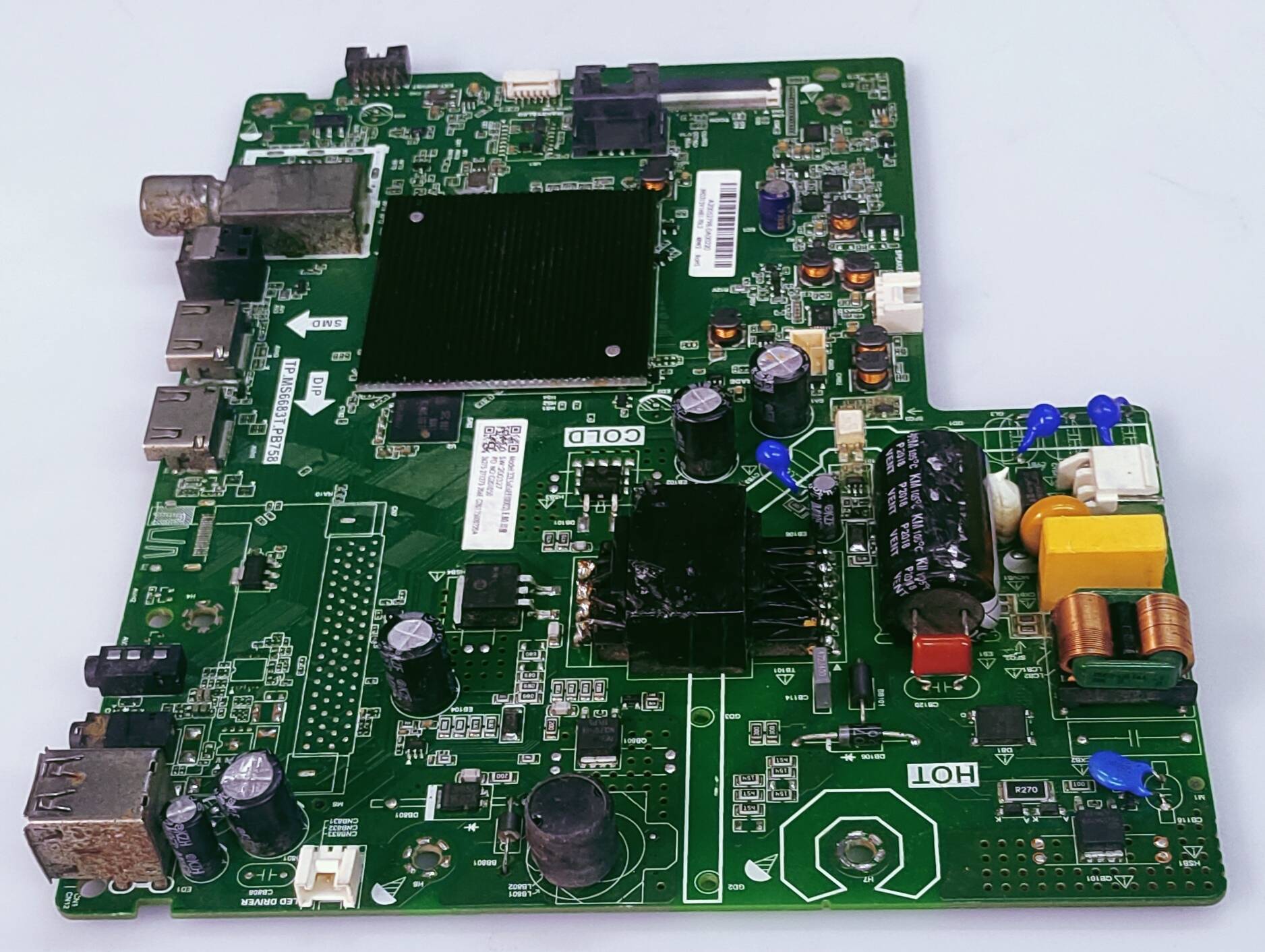 HISENSE 32E5606EE LED TV MOTHER BOARD PART NUMBER TP.MS6683.PB758  image 5