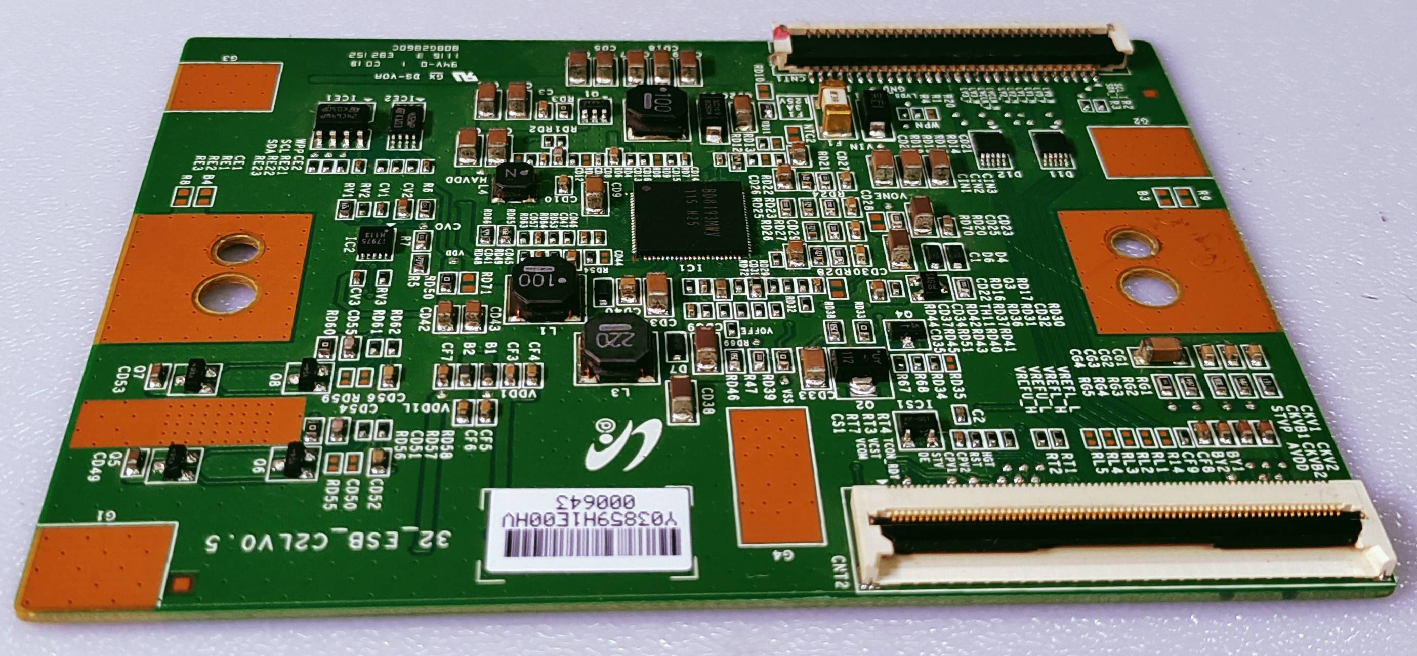 SONY 32EX420 LED TV TCON PART NUMBER 32_ESB_C2LV0.5 image 2