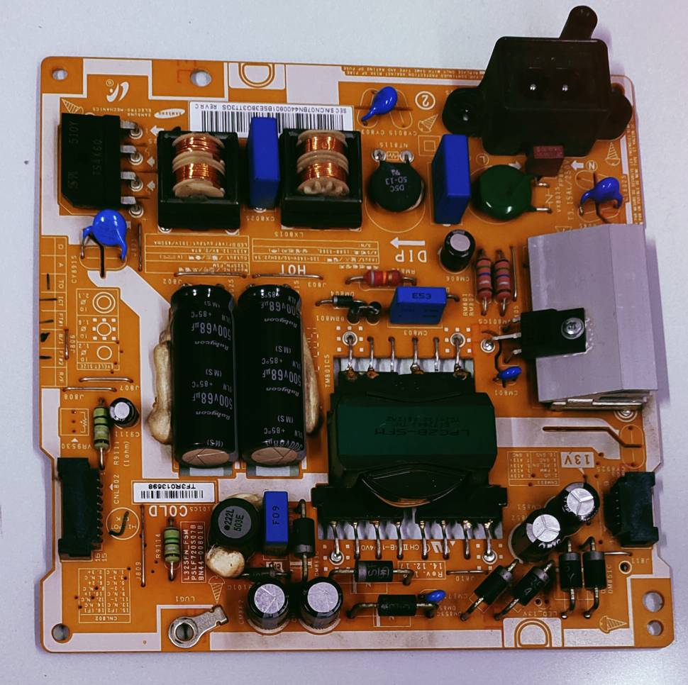 SAMSUNG LED TV UA32J5300AR Power Supply Board, SAMSUNG LED TV UA32J5300AR Smps Board, SAMSUNG LED TV UA32J5300AR Power Supply PCB Board, #wb50 image 4