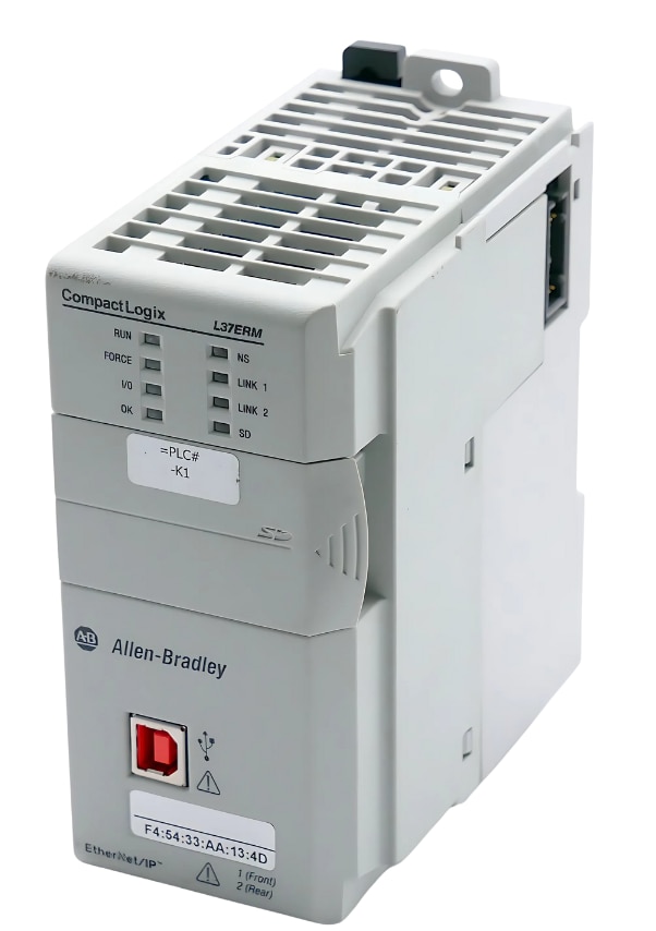 Allen-Bradley 1769-L37ERM is a high-performance CompactLogix 5370 L3 Controller image 2