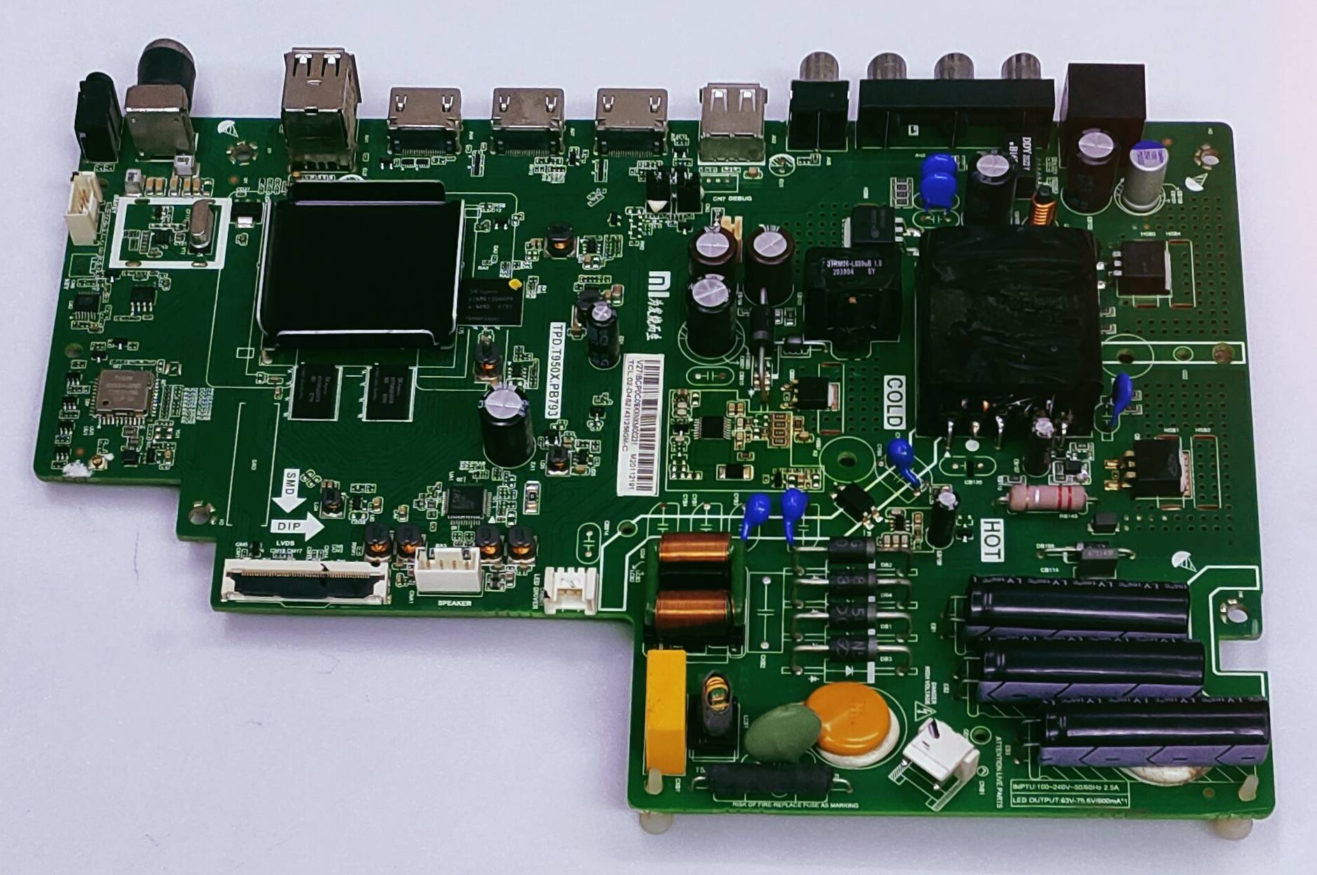 MI L43M5-AL FHD ANDROID LED TV  MOTHER BOARD  image 4