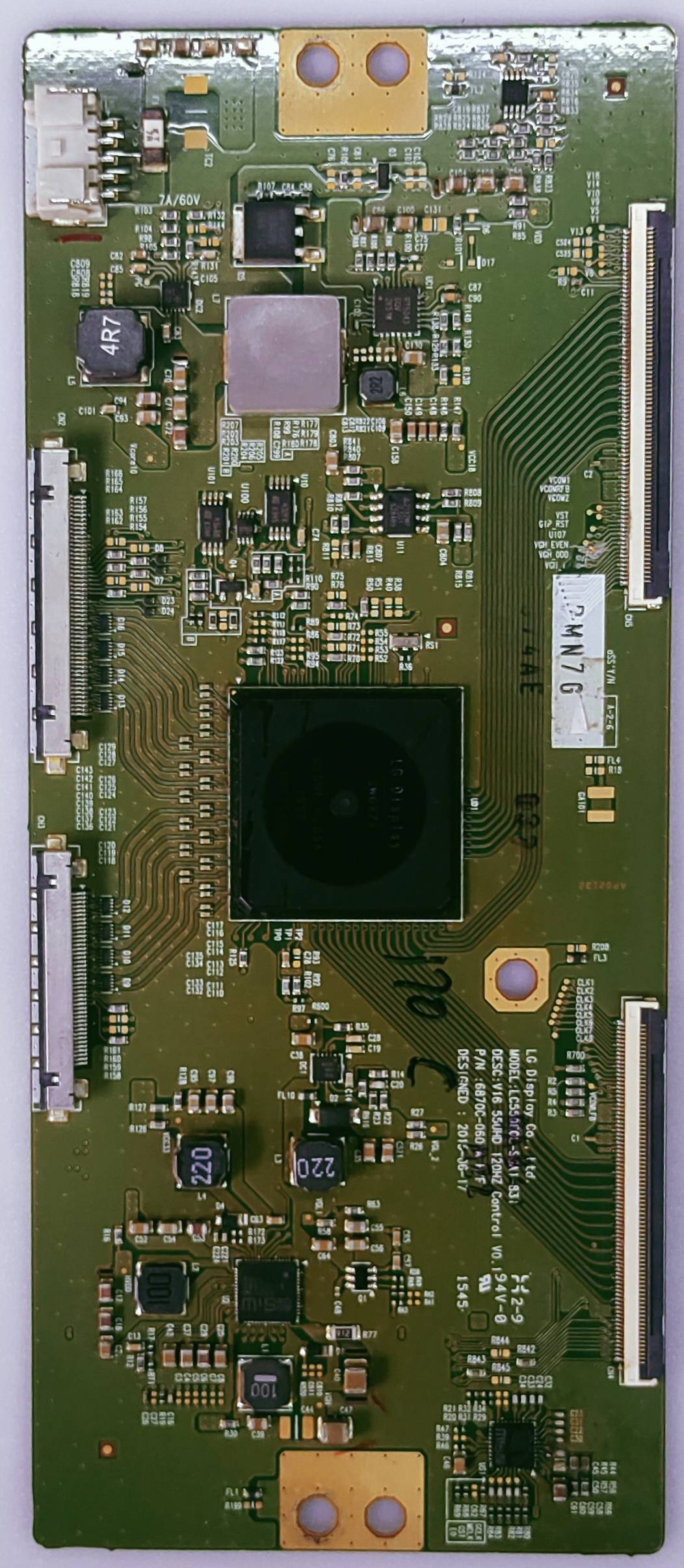 SONY KD-55X8500D 4K LED TV TCON PART NUMBER.P/N 6870C-0601A H/F image 5