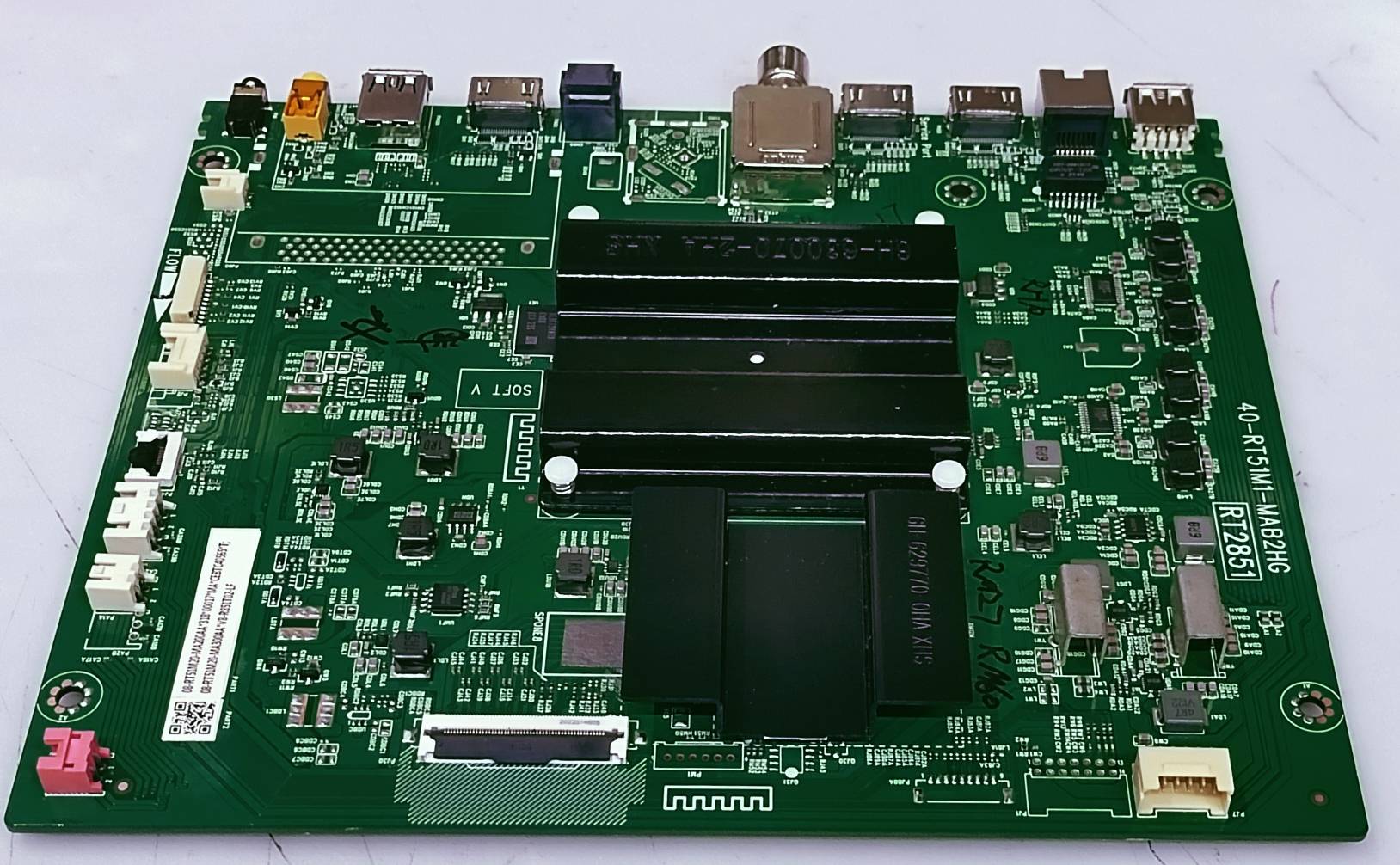 TCL / IFFALCON 4K New Android Mother Board Model No. 55C815 Board Number. 40-RT51M1-MAB2HG (RT2851) Main PCB Board, #wb56 image 4