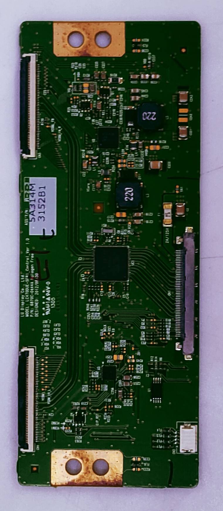 LG 47LN5710-TE Led Tv Fhd Tcon No.LC4700UE-SFRL Control Ver1.0 P/N.6870C-0444A image 3