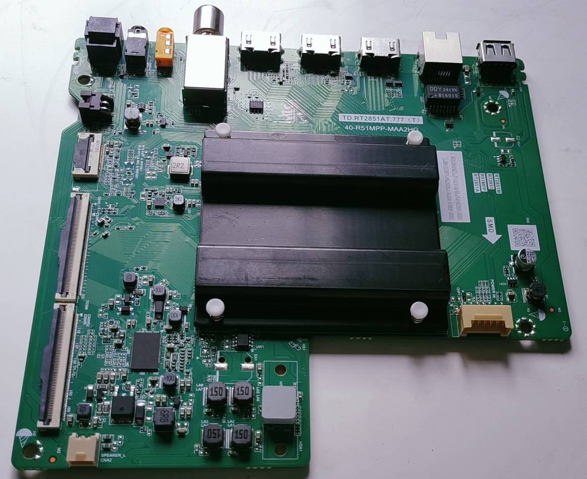 TCL/Iffalcon IFF55U64 Google LED TV New Motherboard, Main Board, Main PCB (TD.RT2851AT.777 (T)) image 2