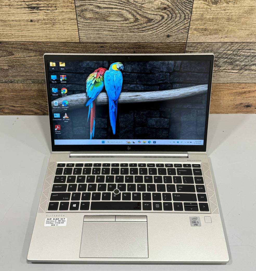 HP EliteBook 840 G7 Laptop | Intel Core i5 10th Gen | 8GB RAM | 512GB SSD | 14” FHD | Windows 11 Pro | Renewed Like New | 1 Year Warranty Optional image 2