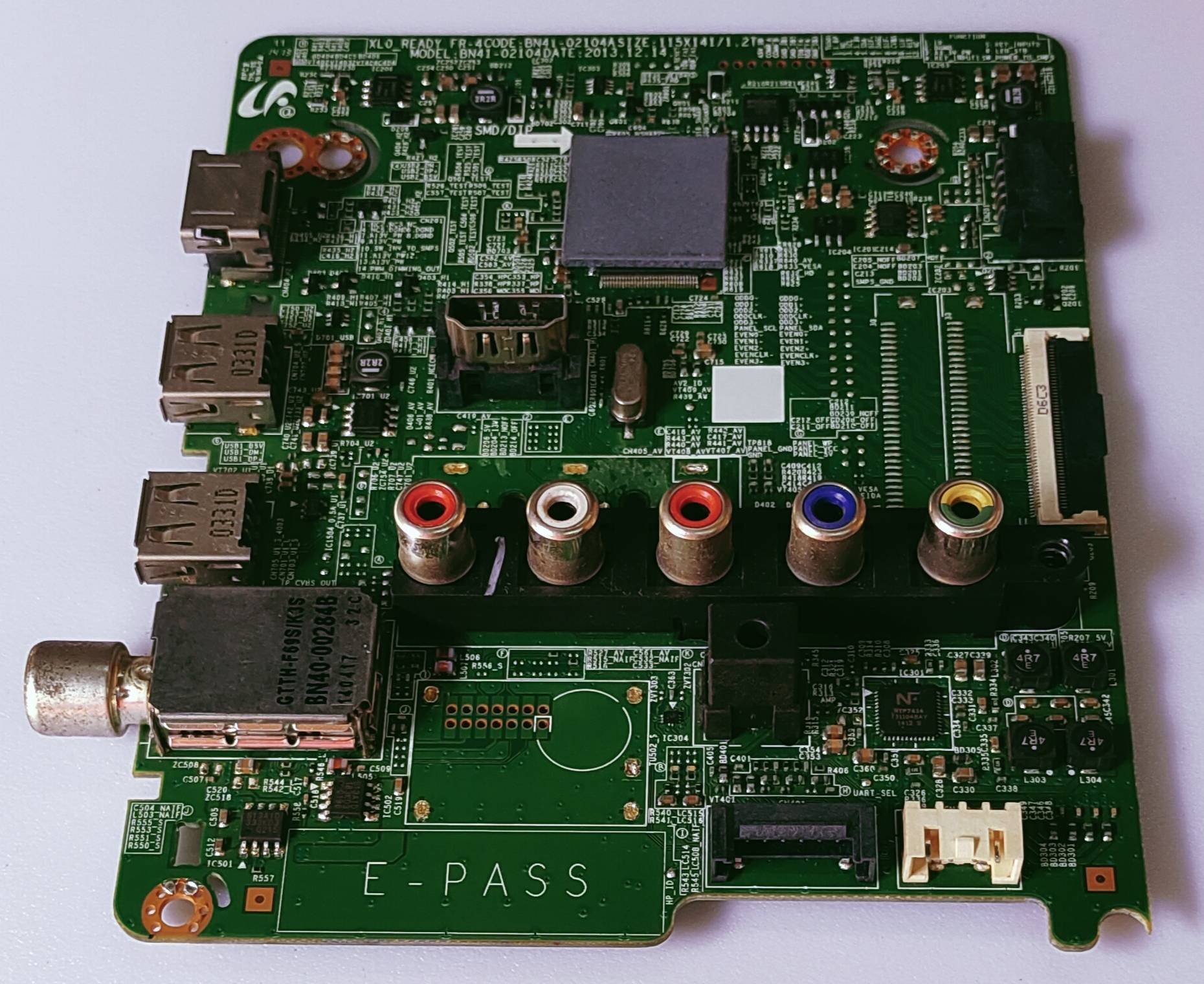 SAMSUNG UA48H5100AR LED TV FHD MOTHER BOARD image 2