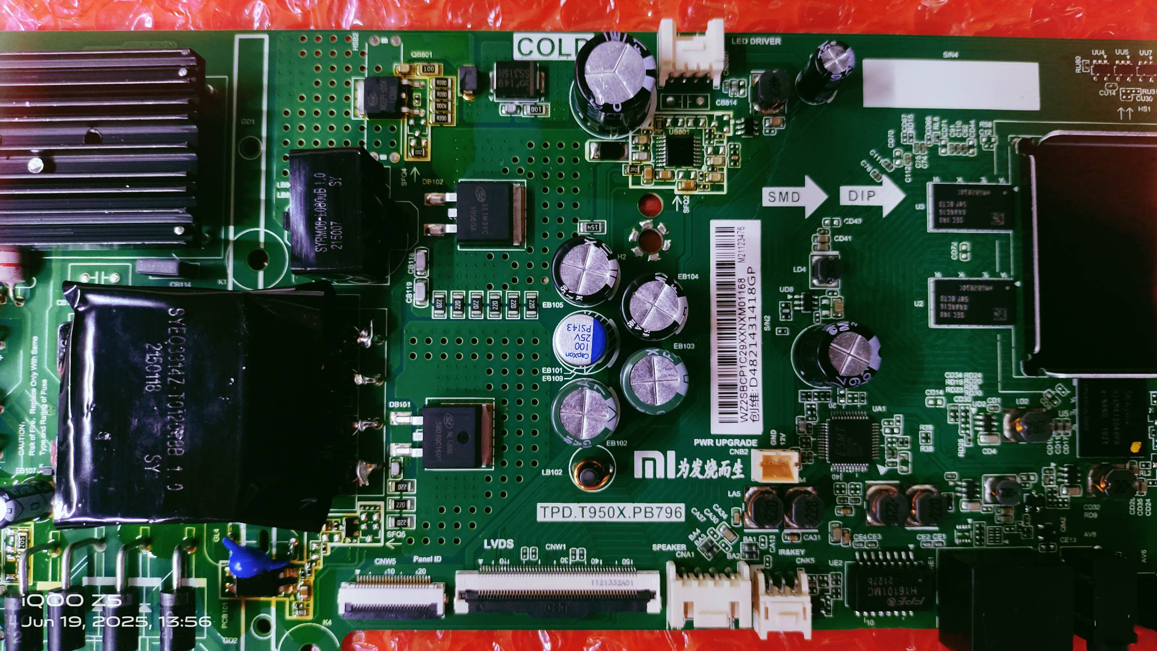 MI Android Main Board, Mother Board #Wb21 image 2