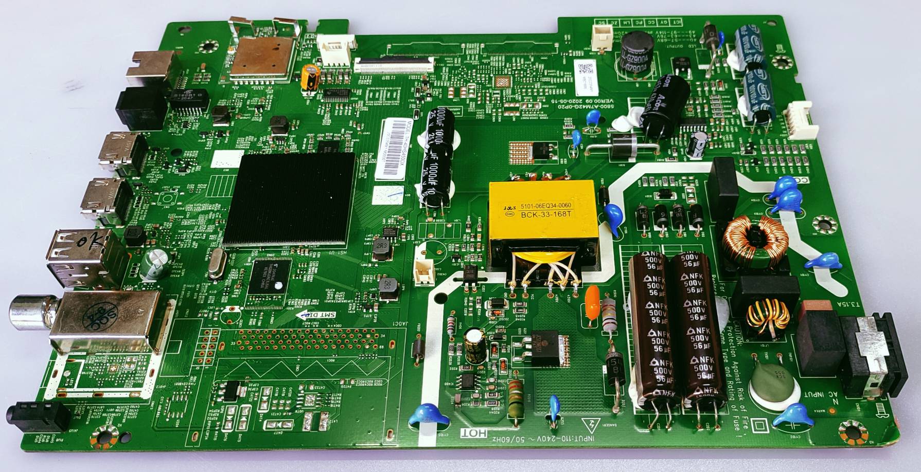 PANASONIC 4K LED TV Android Mother Board Model Number TH-40HS450DX image 5