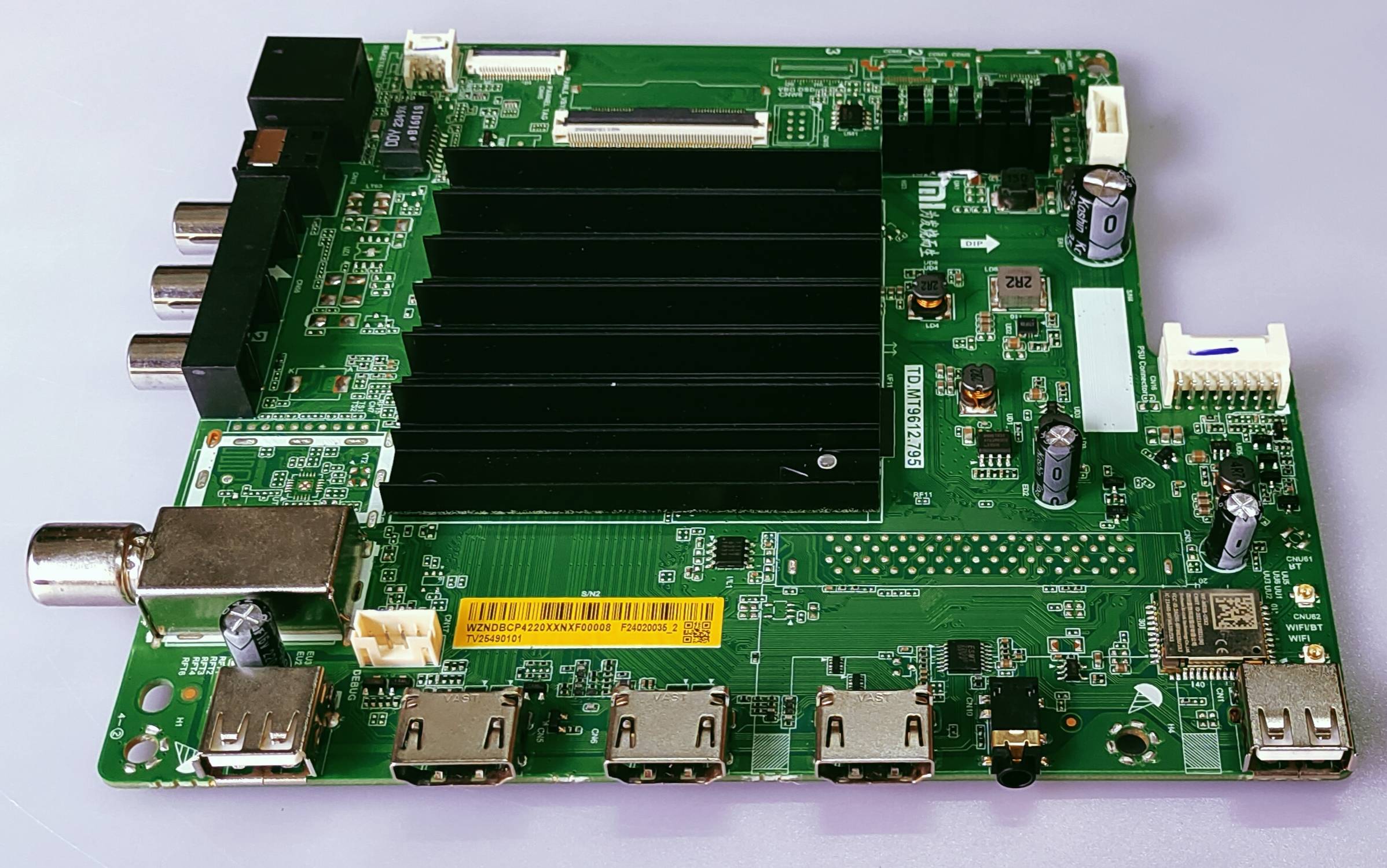 MI 4K LED TV ANDROID MOTHER BOARD MODEL NUMBER L65M6-RA image 3