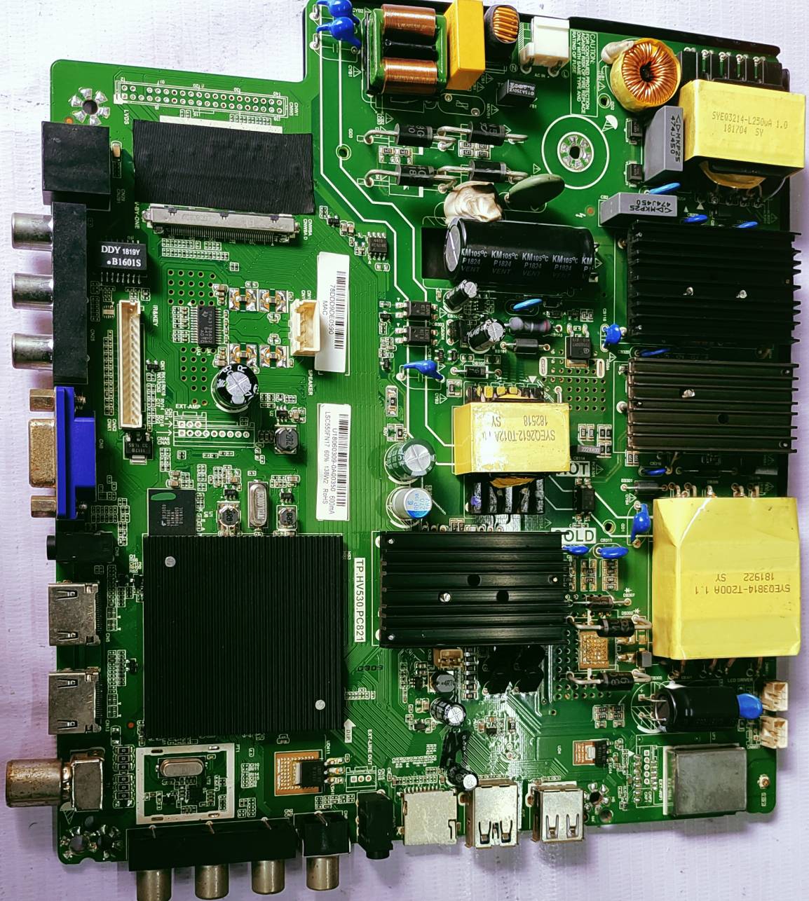 Universal 4k TP.HV530.PC821 Android Mother Board, Main Board, Led Board, #wb40 image 3