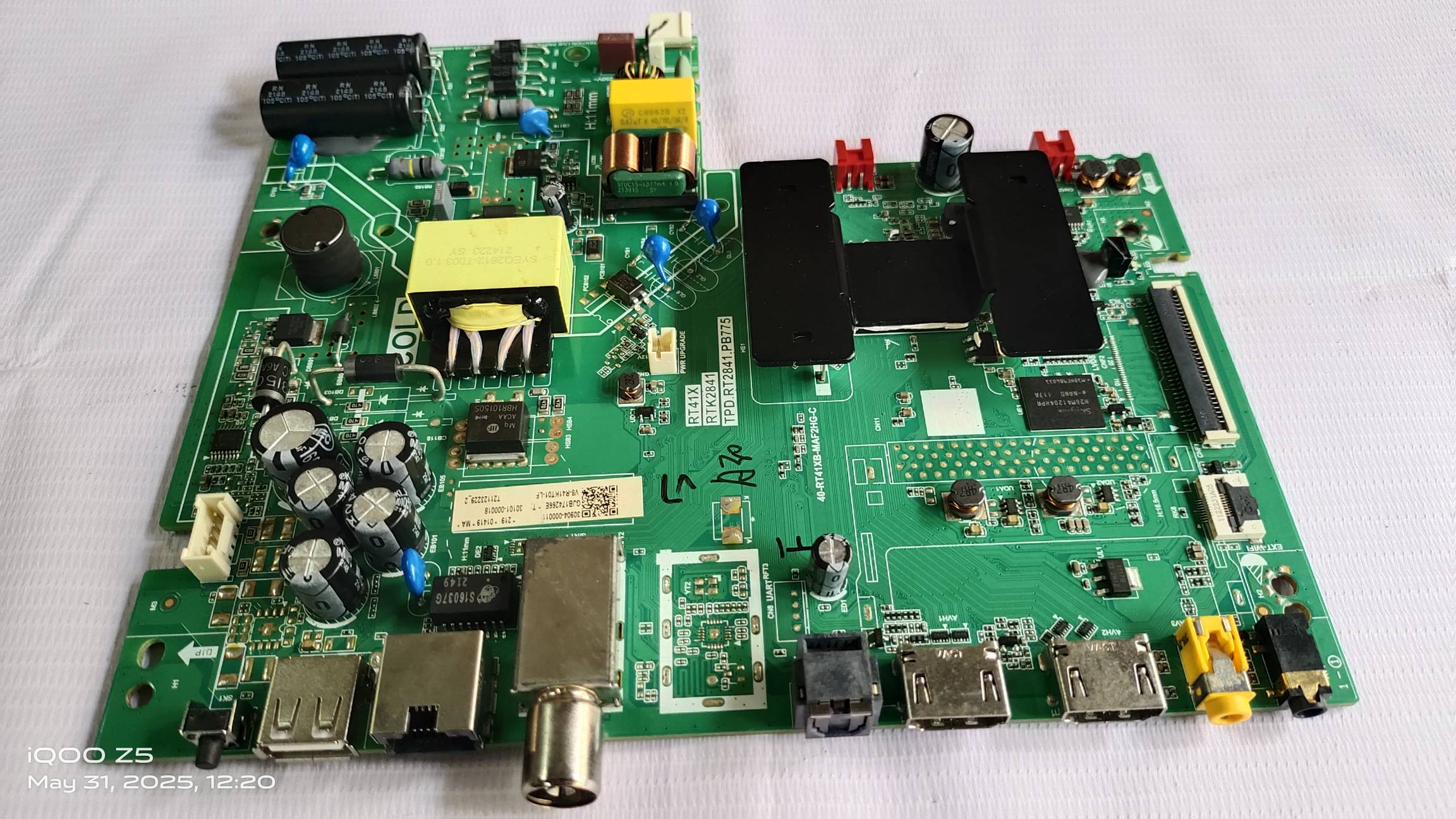 TCL , IFFALCON 32A5 , 32S5203 , 32S5205. MAIN BOARD, ANDROID BOARD, MOTHER BOARD, SMART BOARD  #WB06 image 4
