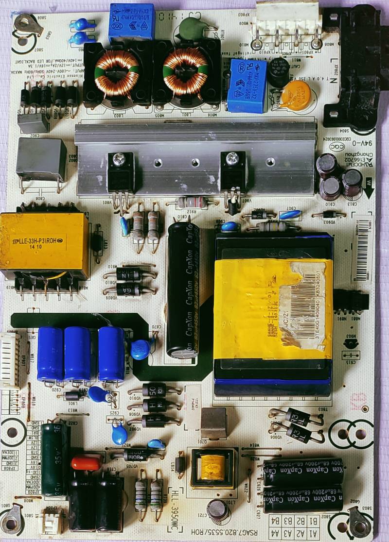 LLOYD 3950WC LED POWER SUPPLY,SMPS BOARD #Wb29 image 3