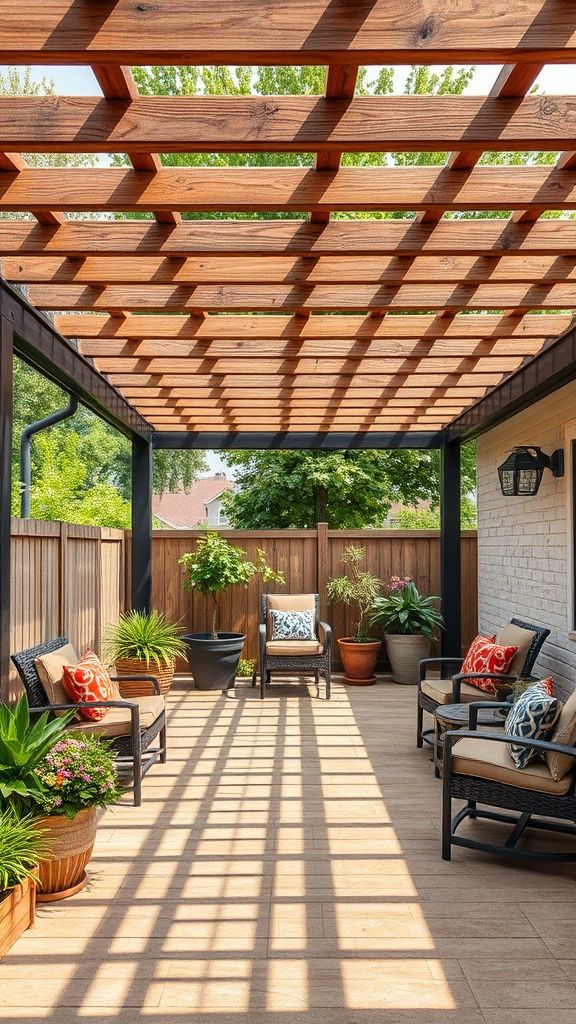 Custom Pergola Designs for Stylish Outdoor Living Chennai image 2