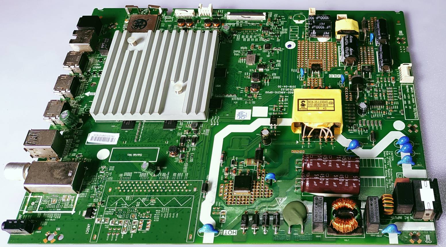 MOTOROLA Android Led Tv 43SAUHDM Mother Board, MOTOROLA Android Led Tv 43SAUHDM Main Board, MOTOROLA Android Led Tv 43SAUHDM Main PCB Board, MOTOROLA Android Led Tv 43SAUHDM Combo Board, image 5