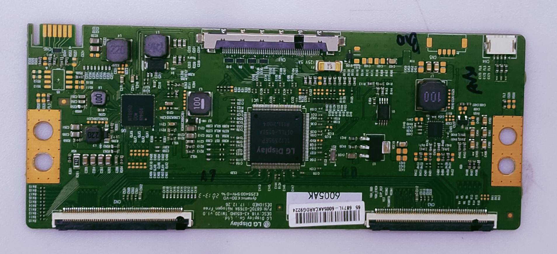 MI L85-55IN T-con Board Part No.65 6871L- 6005AKCARDG9224  image 2