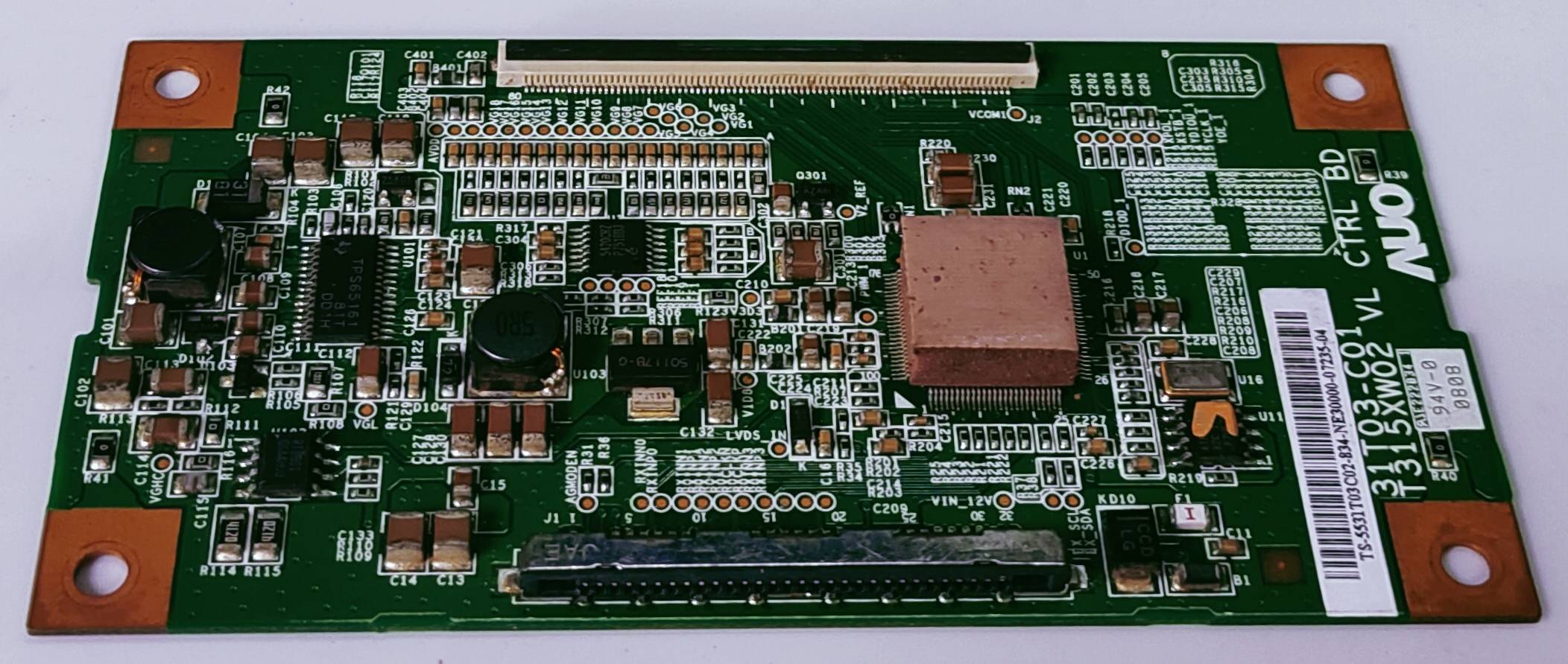 SAMSUNG LA32C450EI LED TV TCON PART NUMBER 31 T03-C01  T315XW02  image 6