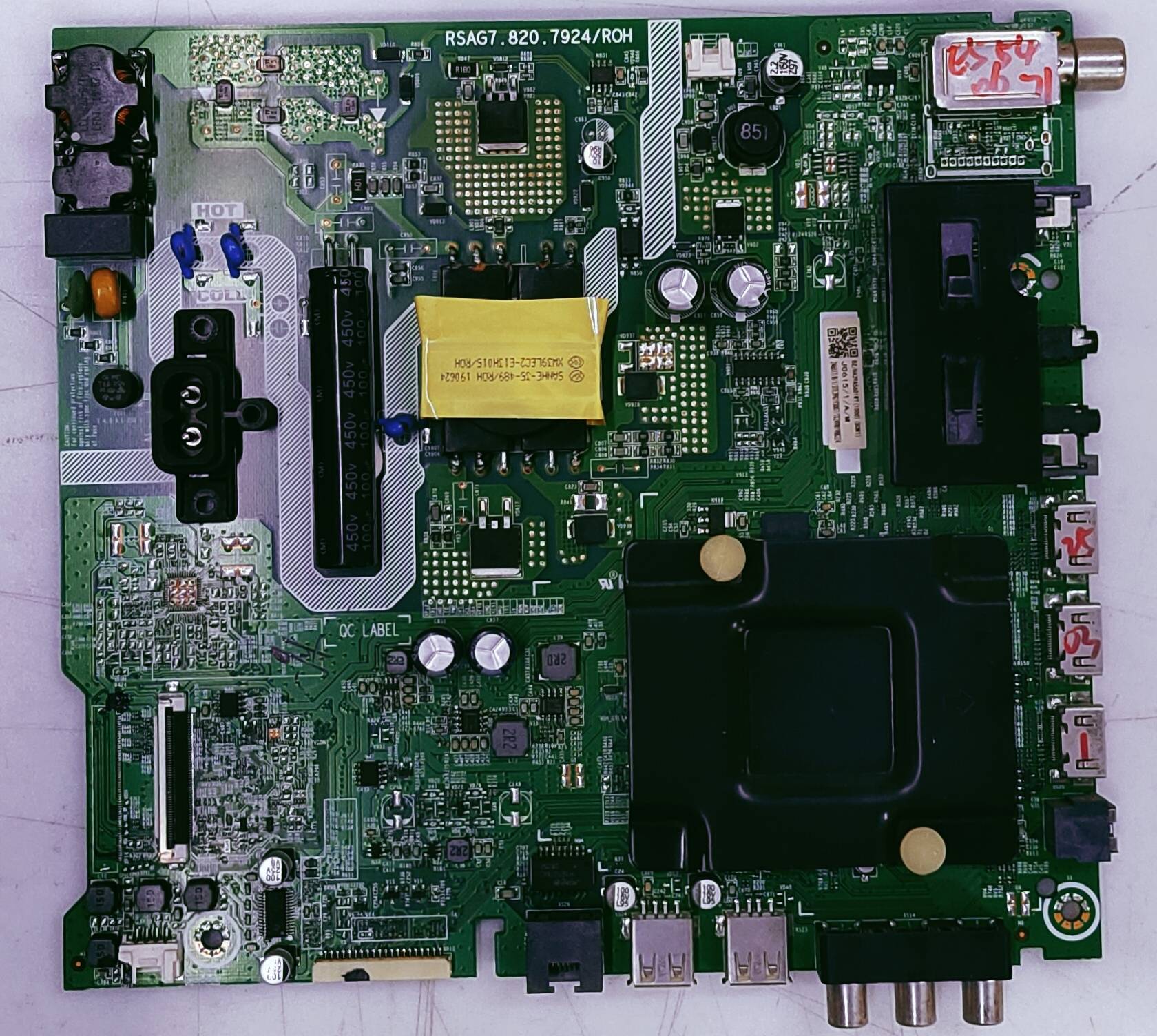 VU 40SM LED TV FHD MOTHER BOARD PART NUMBER RSAG7.820.7924/ROH image 2