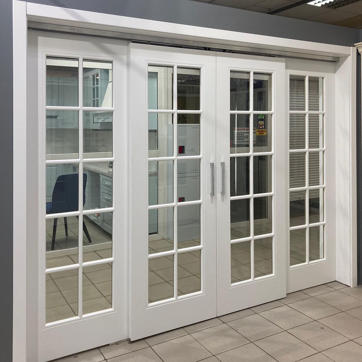 Aluminium Partition Work with Durable Finishing & Design image 2