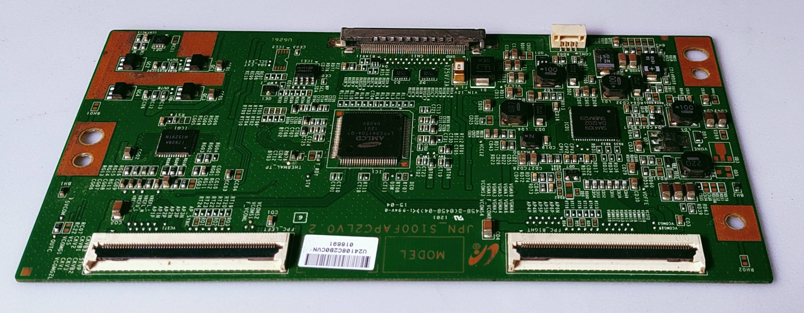 TOSHIBA 40PB20ZE LED TV TCON PART NUMBER JPN_S100FAPC2LV0.2 image 6