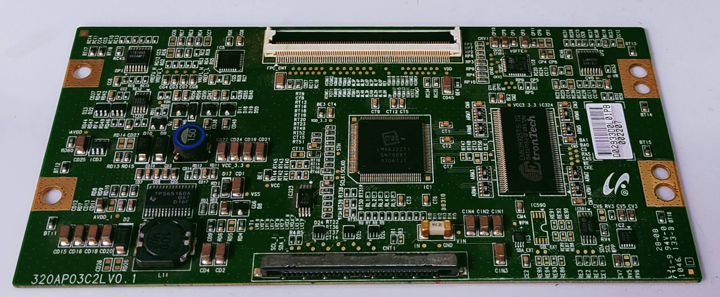 ONIDA LCO32LXMSHLOOL LED TV FHD TCON PART NUMBER 320AP03C2LV0.1 image 5