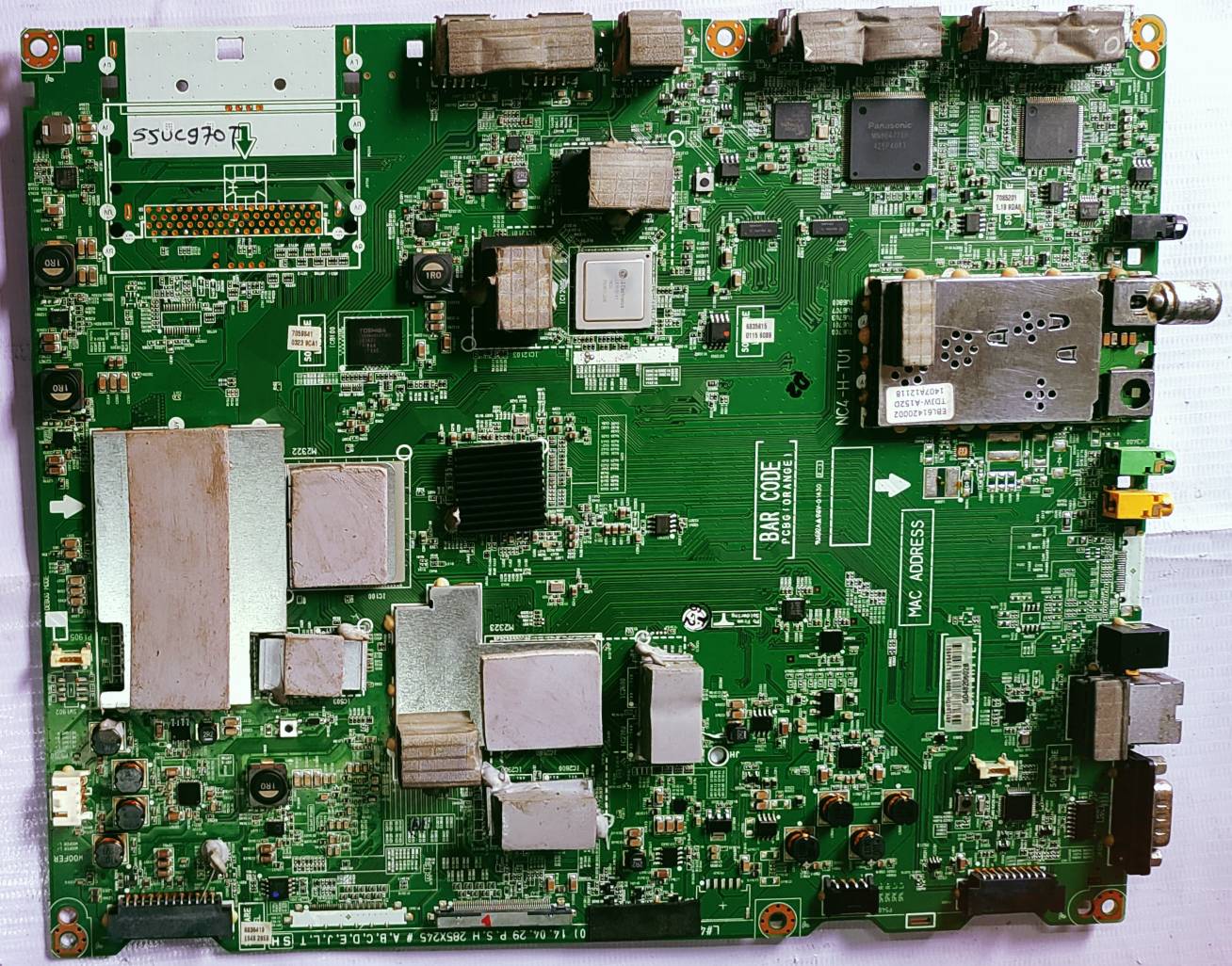 LG 4K 55UC970T ANDROID MOTHER BOARD, LED BOARD, MAIN BOARD,#wb38 image 3