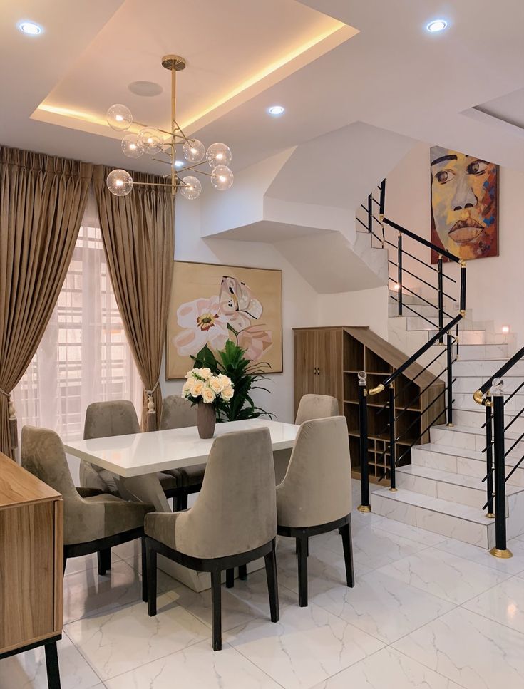 Contemporary False Ceiling Interiors image 5