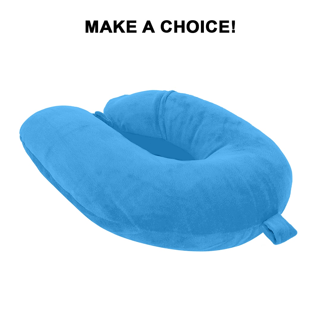 Ergonomically Comfortable Travel Pillow Men & Women image 2