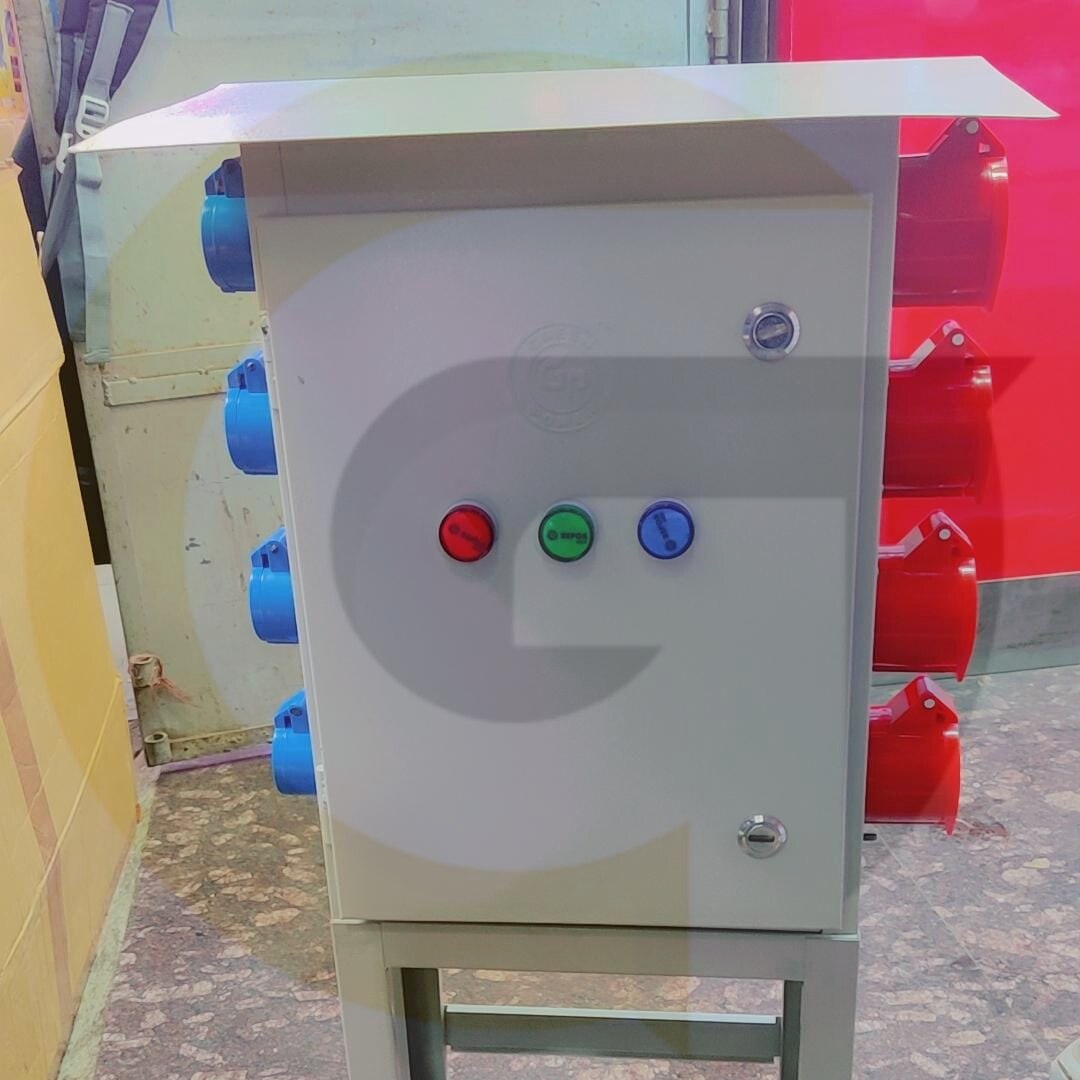 Industrial Plug And Socket Panel | 6 Way Mild Steel, 220/240V – Goyals Industrial Hub Delhi image 4