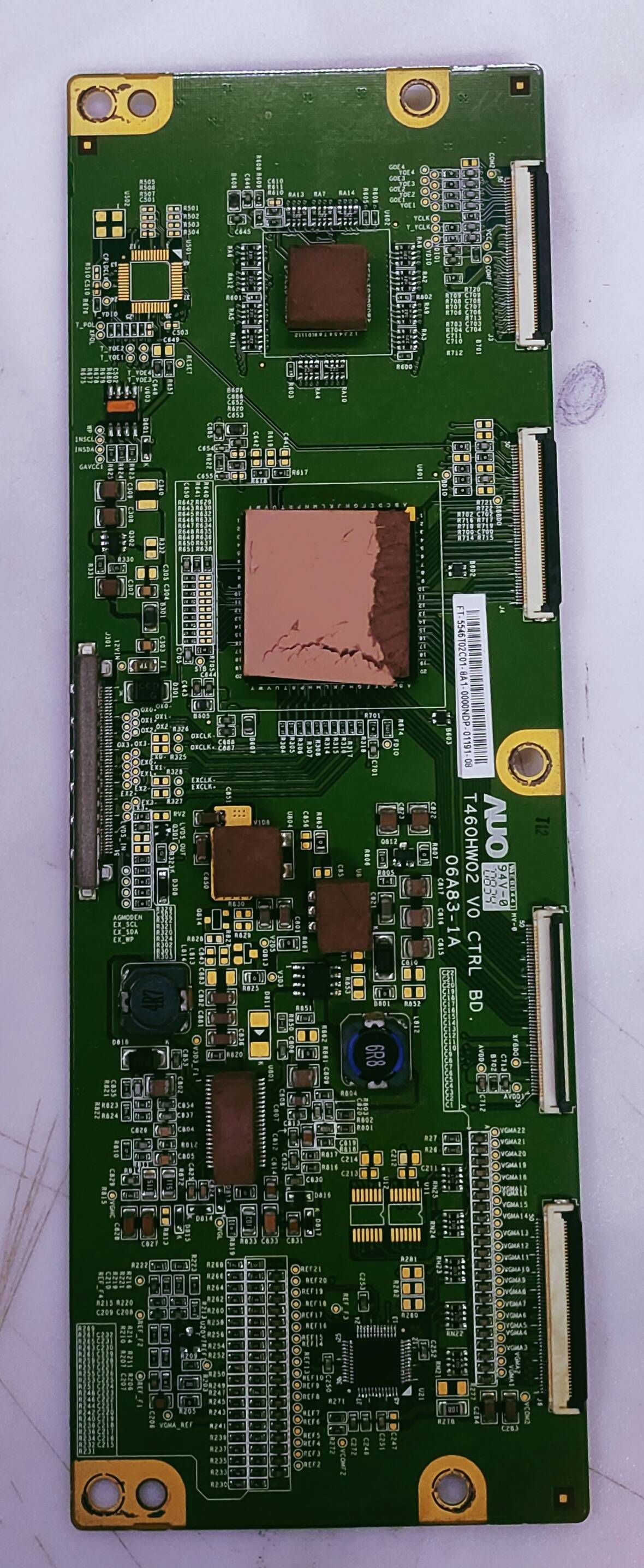 SAMSUNG LA46A610A3R LED TV TCON FHD PART NO.T460HW02 V0 CTRL BD 06A83-1A (FT-5546T02C01 image 6