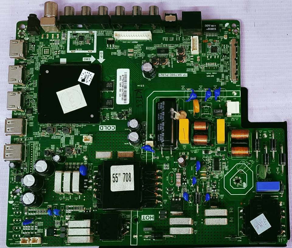 AKAI AKLT55U-D559M Android Main Board, Mother Board, #wb22 image 2