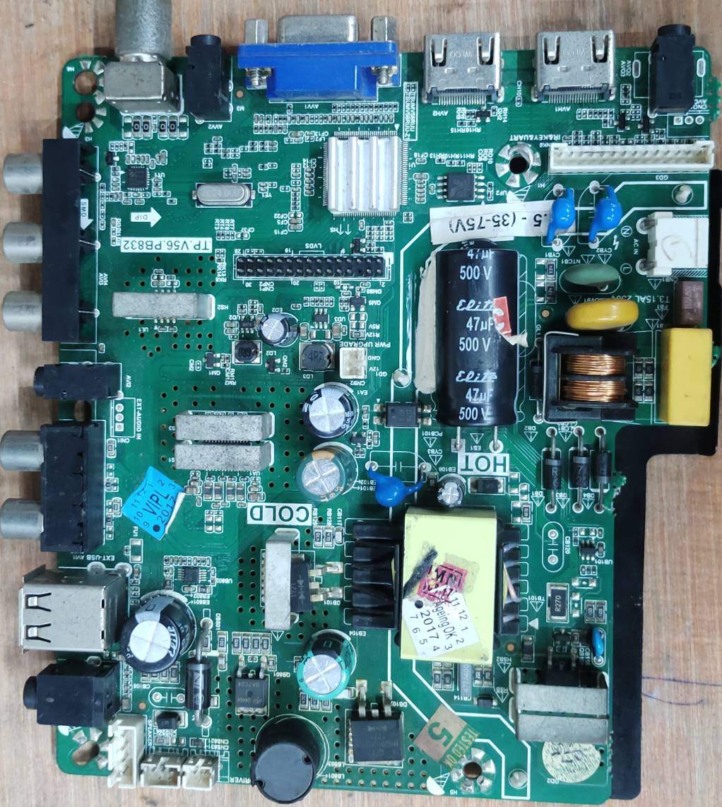 LED Universal TP.V56.PB832 Main Mother Board #wb 32 image 3