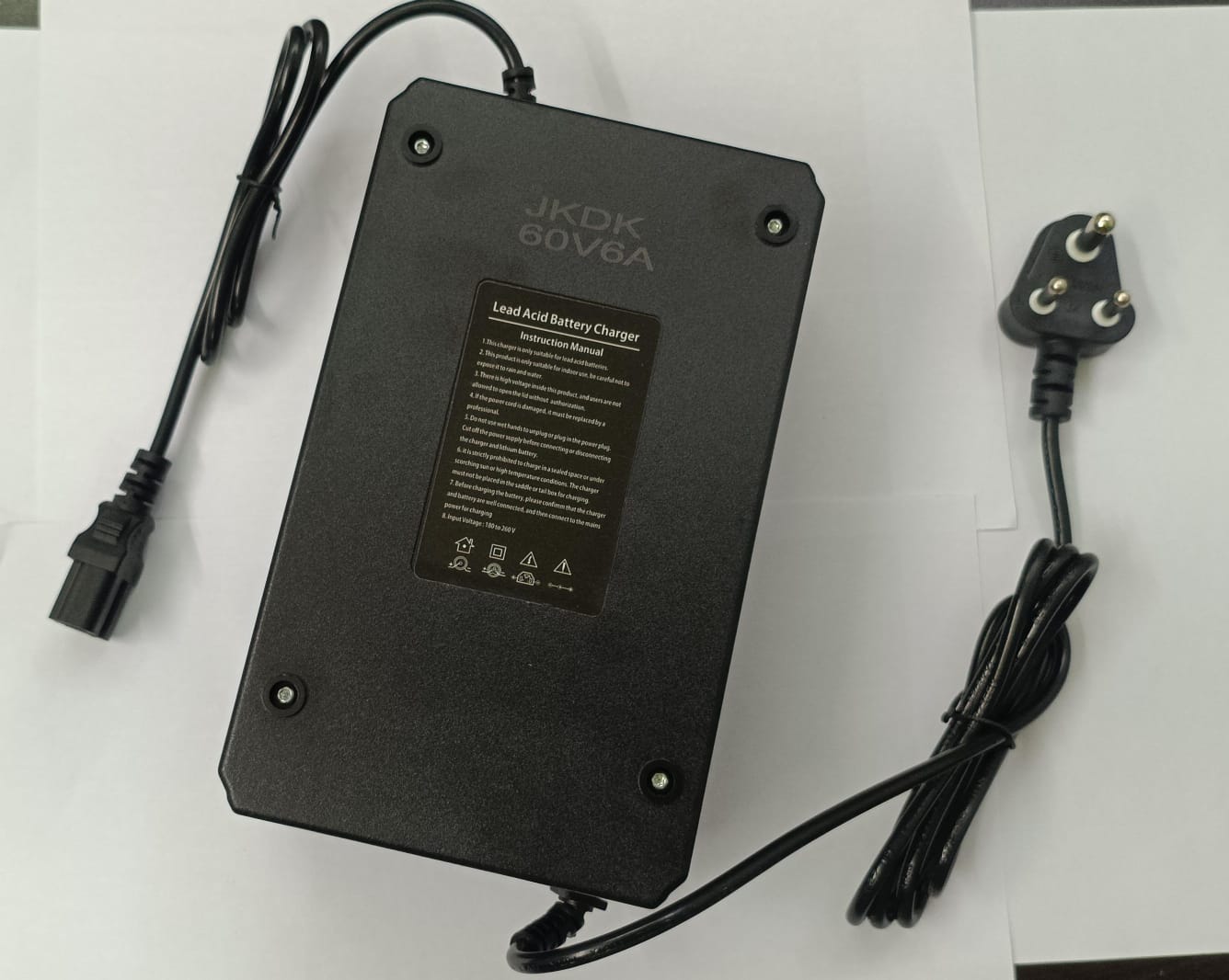 60V-6AMP LEAD ACID BATTERY CHARGER image 2