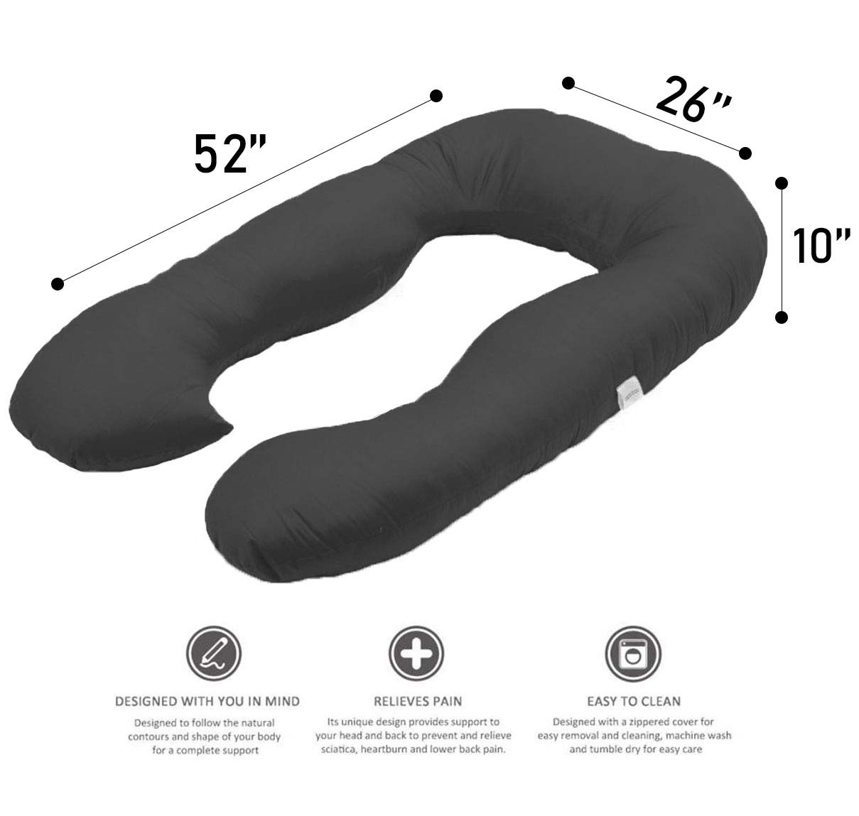  Pillow Tree U-Shaped Pillow – Full Body Comfort & Support for Restful Sleep image 2
