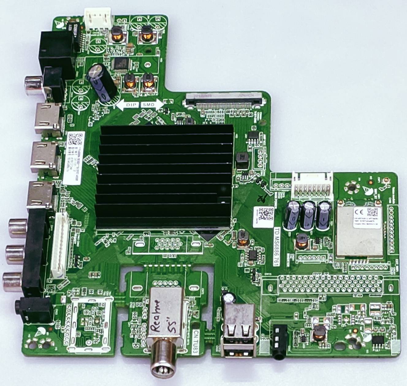 REALMI QLED TV ANDROID MOTHER BOARD MODEL NUMBER RMV200155QLEDTV image 3