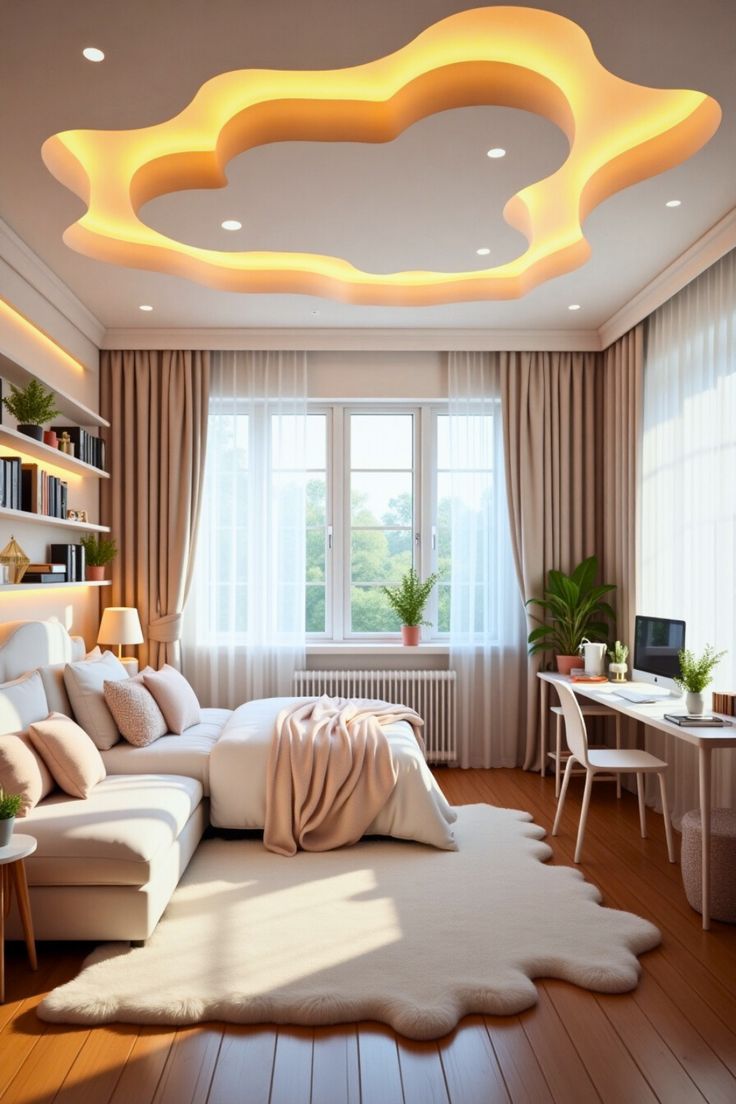 3D Gypsum Ceiling Designs image 4