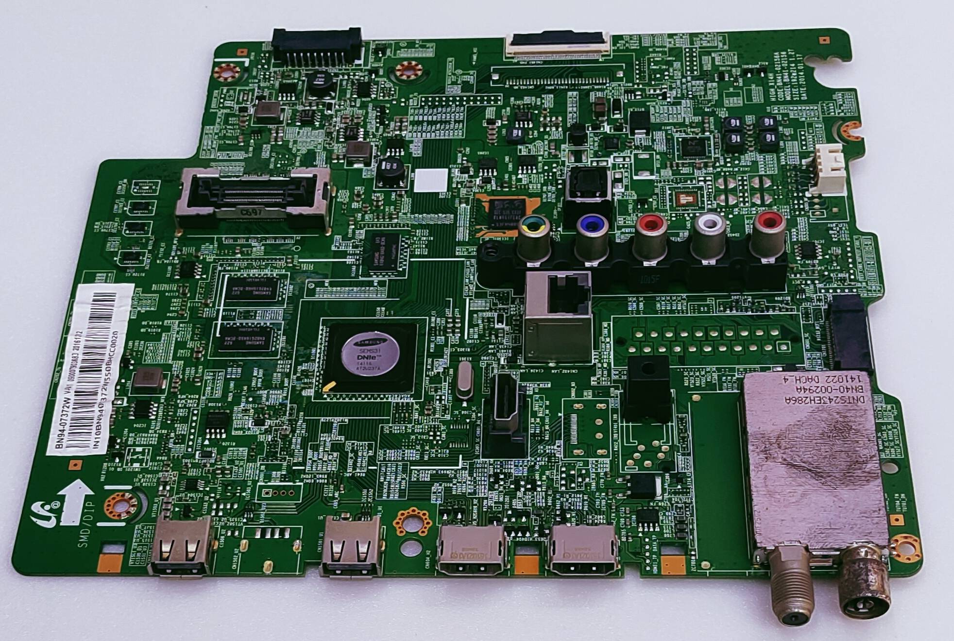 SAMSUNG UA40H557AUXL LED TV MOTHER BOARD image 3