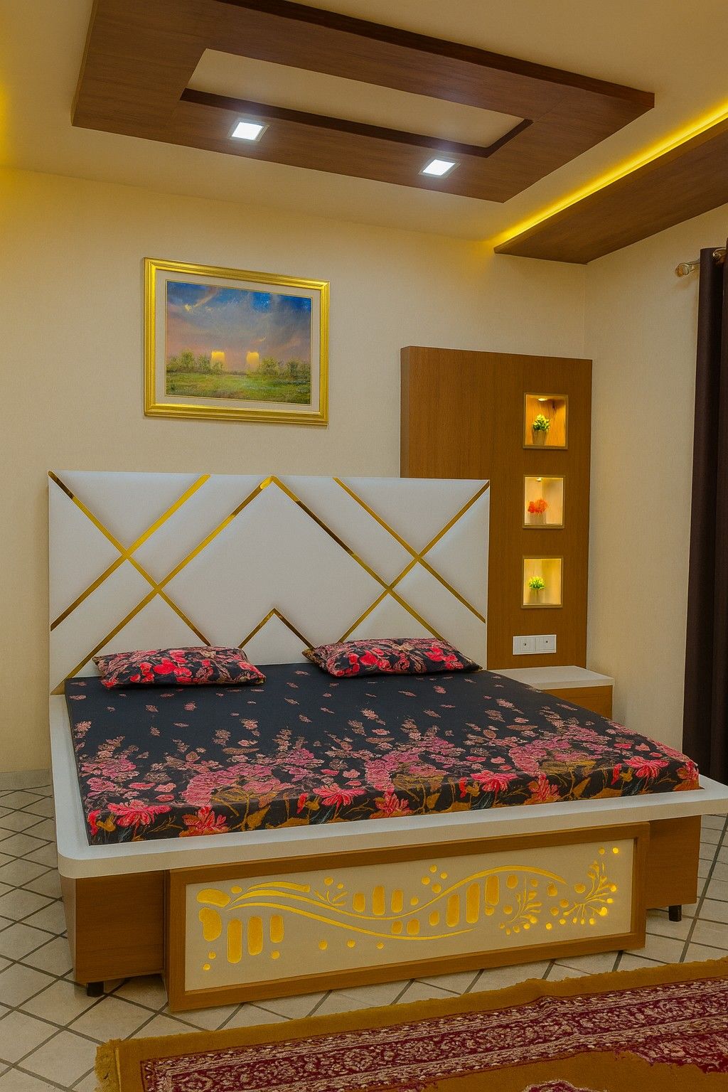 Simple Bedroom Interior Design in Chennai with Maximum Comfort image 3