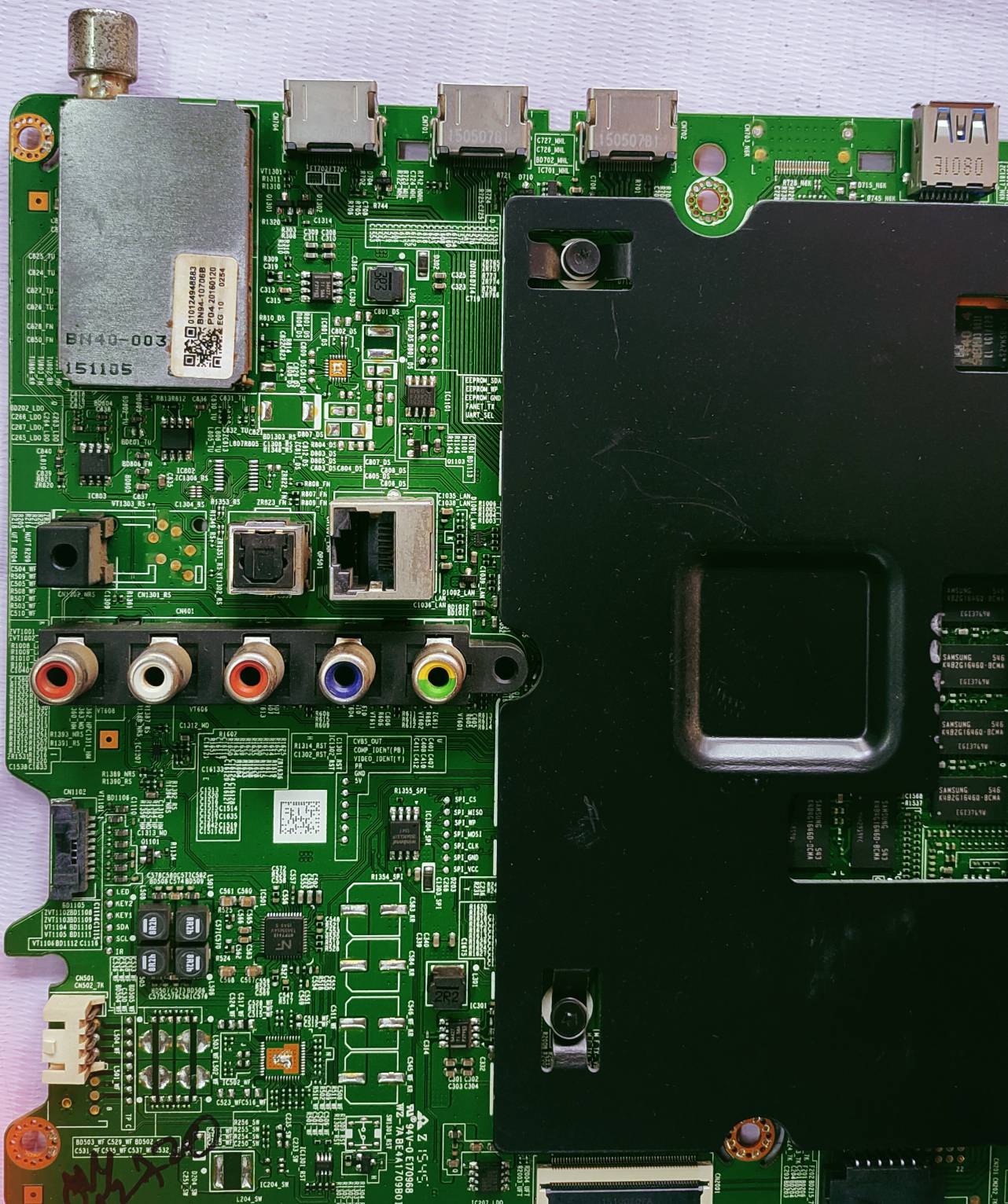 Samsung 4k UA48JU6000KXXL Android Main Board, Android Mother Board, Main Board #wb18 image 5