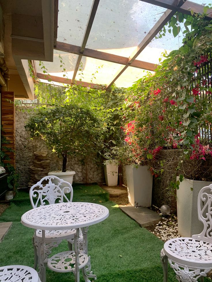 Backyard Stone Pathway Landscaping Chennai image 4