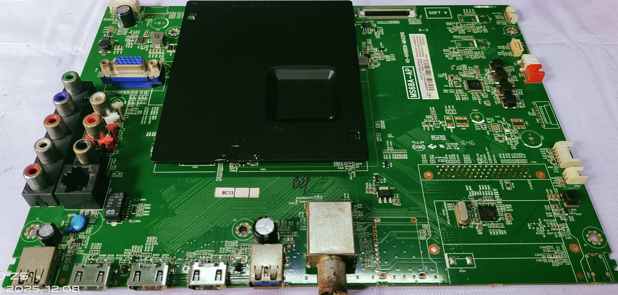 TCL 4K 43P1US MOTHER BOARD #WB39 image 2