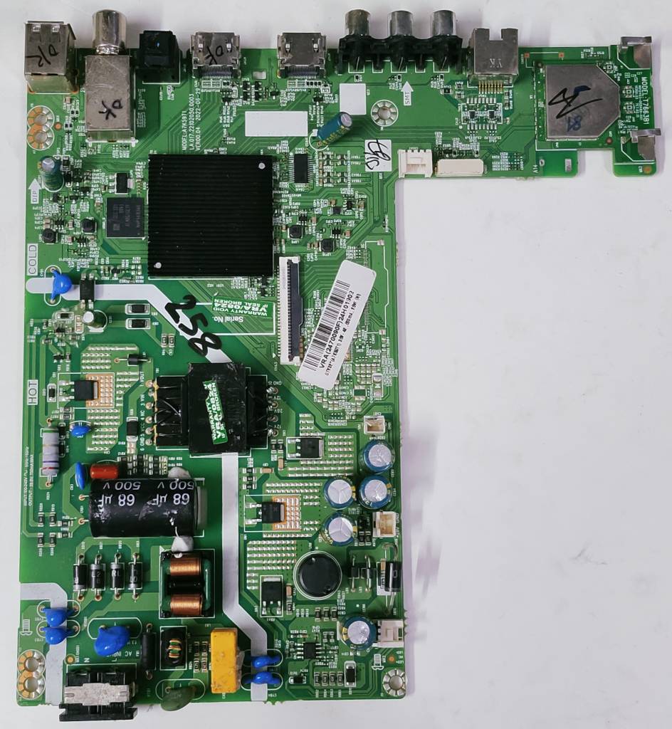 Motorola LE32W4000 Google TV New Combo Board, Motherboard, Main Board image 4
