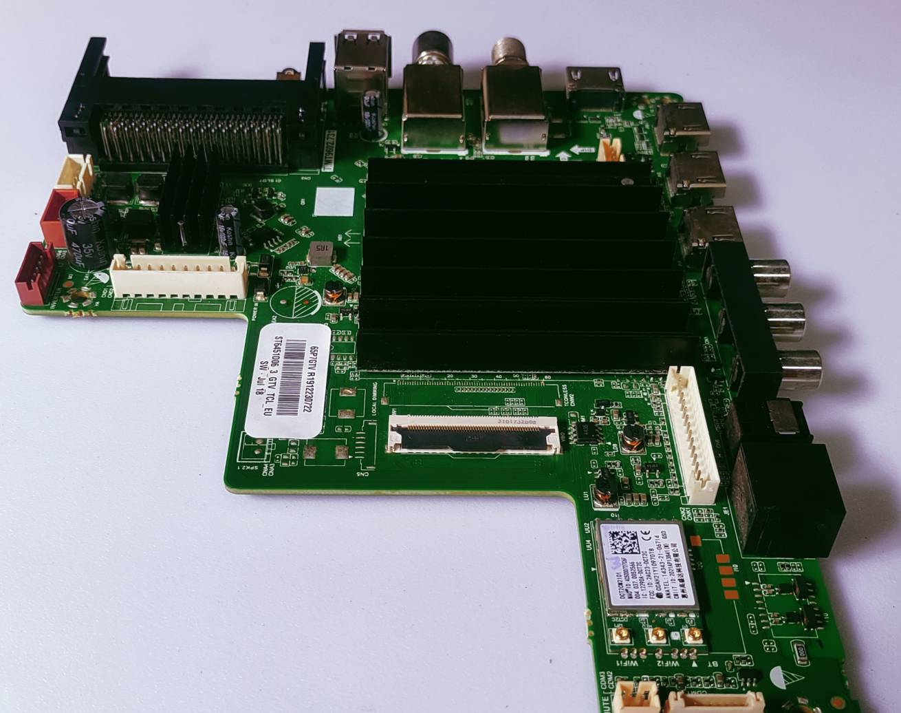 HAIRE 65P7GT 4K GOOGLE ANDROID TV NEW MOTHER BOARD image 4