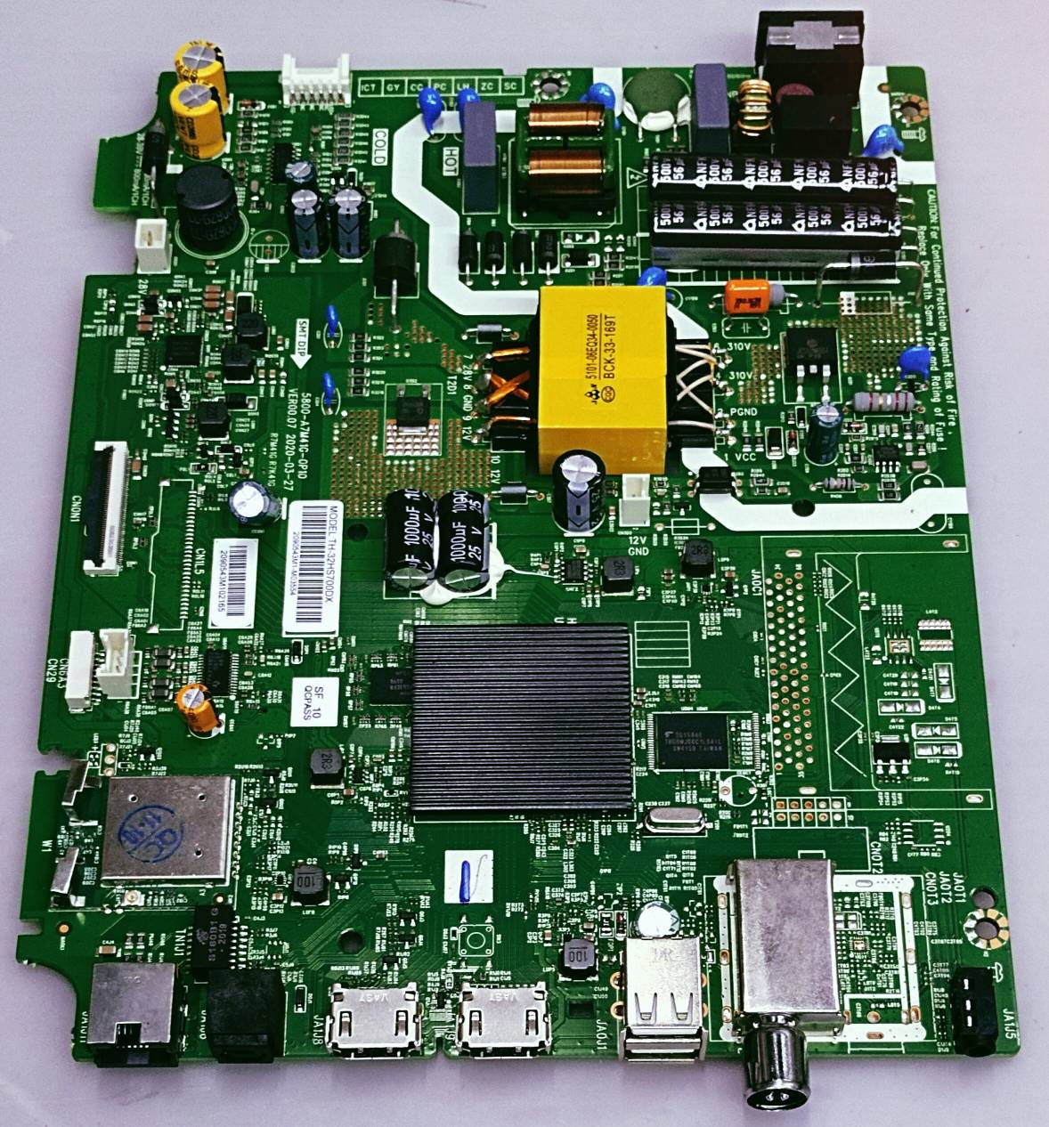 PANASONIC LED TV Android New Mother Board Model Number TH-32GS490DX #wb61 image 6